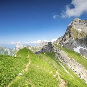 Lisengrat between Santis and Rotsteinpass