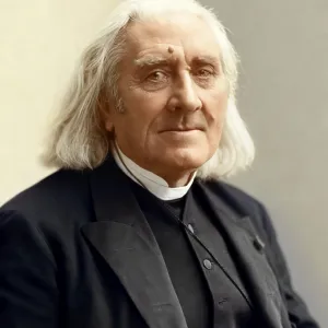 Liszt Portrait Print, 1870