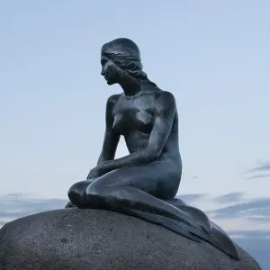 Little Mermaid, bronze sculpture