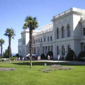 The Livadia Palace is the luxurious residence of the emperors of the Russian Empire