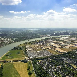 Logport I, Rhein, Rheinhausen, Duisburg Logport I, Rhein, Rheinhausen, Duisburg