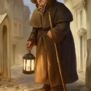 London Watchman (Charlie), 18th Century London Watchman (Charlie), 18th Century