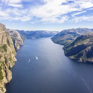 Lysefjord, Rogaland, Norway, Europe