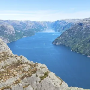 Lysefjord, Rogaland, Western Norway Lysefjord, Rogaland, Western Norway