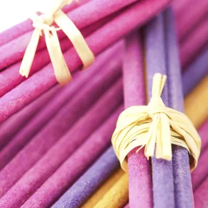 Macro Aroma Incense Sticks Print