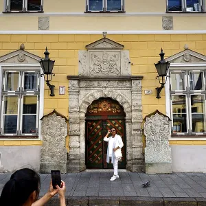 The Guild House in Tallinn, Estonia Print The Guild House in Tallinn, Estonia Print