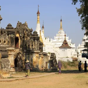 Maha Aung Mye Bonzan Kyaung Monastery in Myanmar Maha Aung Mye Bonzan Kyaung Monastery in Myanmar