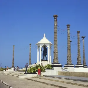 Mahatma Gandhi memorial, Pondicherry, Tamil Nadu, India, Asia Mahatma Gandhi memorial, Pondicherry, Tamil Nadu, India, Asia