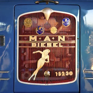 MAN Diesel Oldtimer Tipper, Saddle