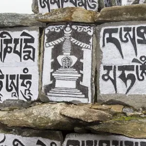 Mani wall, Mani stone, Dudh Kosi valley
