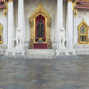 Marble temple, made of Carrara marble Marble temple, made of Carrara marble