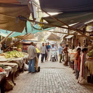 Market in Amritsar, Punjab, India