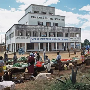 Market in the city center of Mzuzu Town Market in the city center of Mzuzu Town