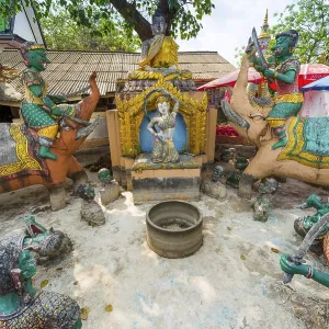 Marodern Buddhist temple, religion
