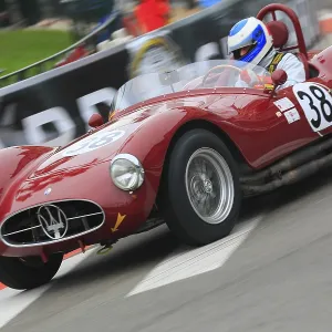 Maserati A6 GCS, driver Jean-Jacques Bally Maserati A6 GCS, driver Jean-Jacques Bally