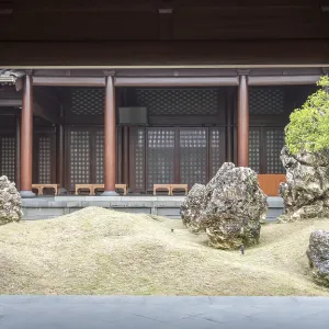 Meditation Space Print in Nan Lian Garden, Hong Kong