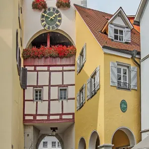 Meersburger Unterstadt, city gate Meersburger Unterstadt, city gate