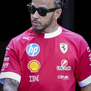 Lewis Hamilton at 2025 Australian Grand Prix Print