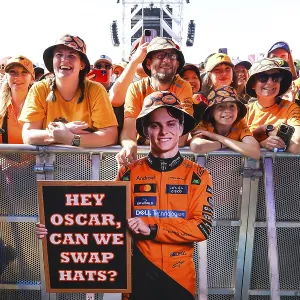 MELBOURNE, AUSTRALIA - MARCH 14: Atmosphere at the 2025 Australian Grand Prix at Albert Park in Melbourne