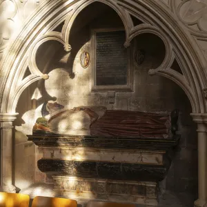 Memorial tomb effigy Sir John Dodderidge Memorial tomb effigy Sir John Dodderidge