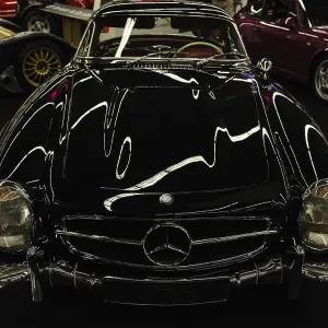 Mercedes 300 SL Roadster, classic car Mercedes 300 SL Roadster, classic car