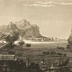 Messina, Sicily, Italy, busy shipping