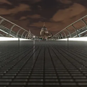 Millennium Bridge, St Paul's Cathedral