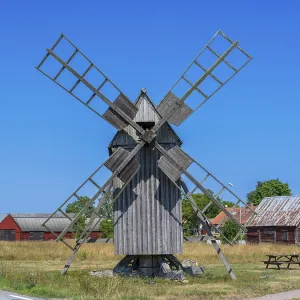 The mills of Lerkaka, historical windmill The mills of Lerkaka, historical windmill