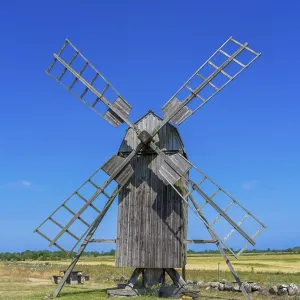 The mills of Lerkaka, historical windmill The mills of Lerkaka, historical windmill