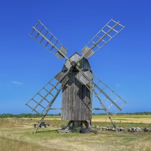 The mills of Lerkaka, historical windmill The mills of Lerkaka, historical windmill