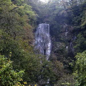 Mirveti waterfall in the mountains of Adzharia