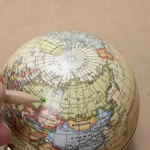 Model globe for environment and conservation