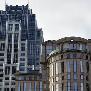Modern architecture, facade detail