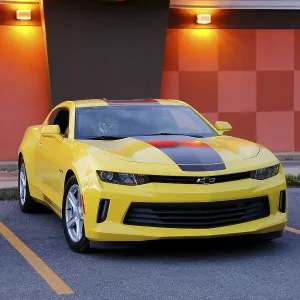 Modern car, Camaro, Province of Quebec, Canada