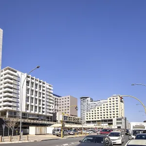 Modern downtown Windhoek, Namibia - 11 August