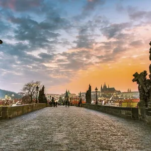 Moldova, Charles Bridge, St. Vitus Cathedral