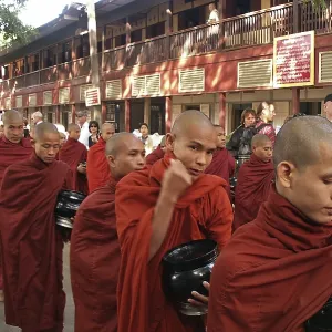 Monks in Myanmar Monks in Myanmar