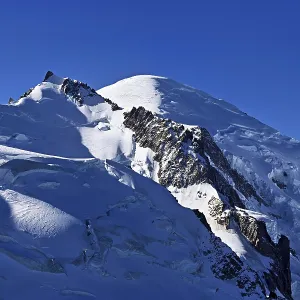 Mont Maudit Snow-Covered Print, Chamonix-Mont-Blanc, France