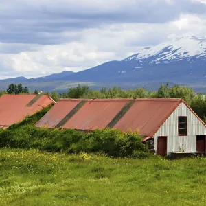Mork Farm, Hekla Volcano, Skard