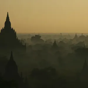 Morning in Bagan, Myanmar, Asia