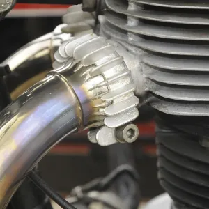 Motorcycle, technology, classic car