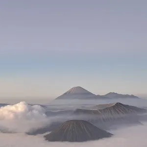 Mount Bromo volcano on the island of East Java Mount Bromo volcano on the island of East Java