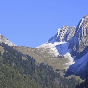 Mount Plattenberg in autumn