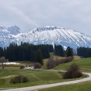 Mountain panorama from Eisenberg