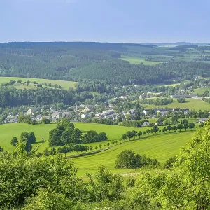 Mountain panorama near Neuhausen