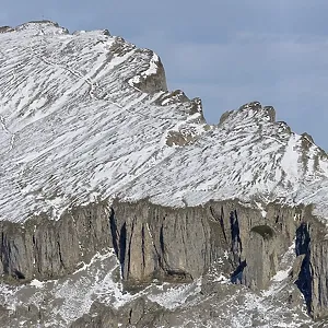 Mountain panorama from Walmendinger Horn