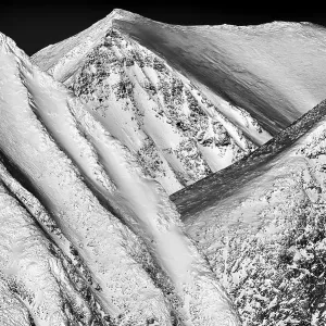 Mountain peak in the Stuor Reaiddavaggi valley Mountain peak in the Stuor Reaiddavaggi valley