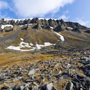 Mountain, rock, Longyearbyen, Spitsbergen