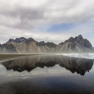 Mountain Vestrahorn in Iceland