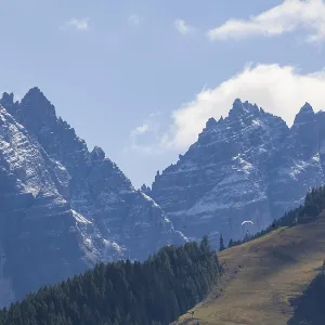 Mountains in autumn, Neustift im Stubai Valley